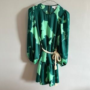 Alexis green dress size small
